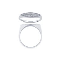 Vicenza - Piazzetta Palladio 2 - Anillo Salvini Mujer Sigillo S in Oro blanco Diamante 0.18 Ct 20114585 - 20114585